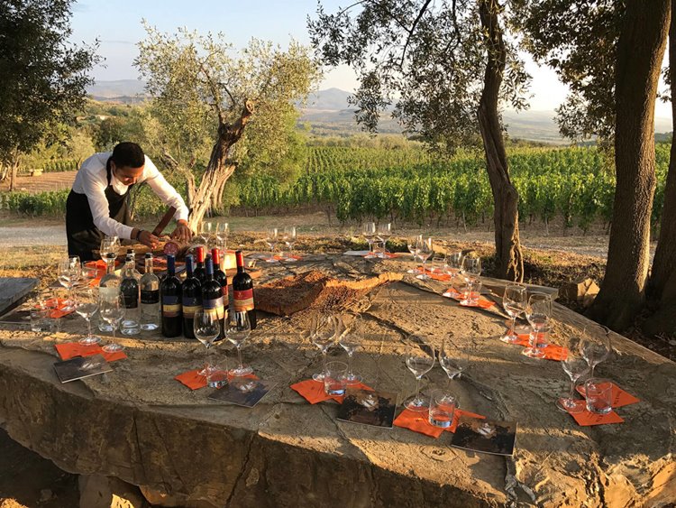 Castello di Vicarello en Toscana
