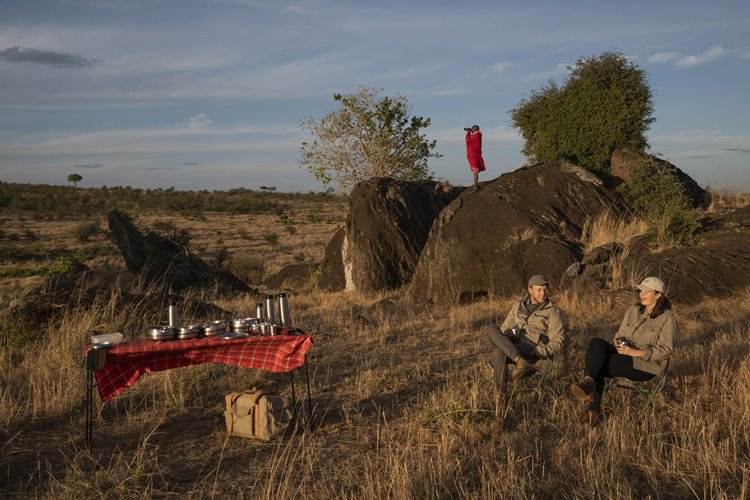 1920's Cottar's Safari Camp en Masai Mara