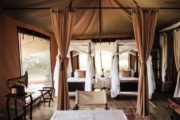 1920's Cottar's Safari Camp en Masai Mara
