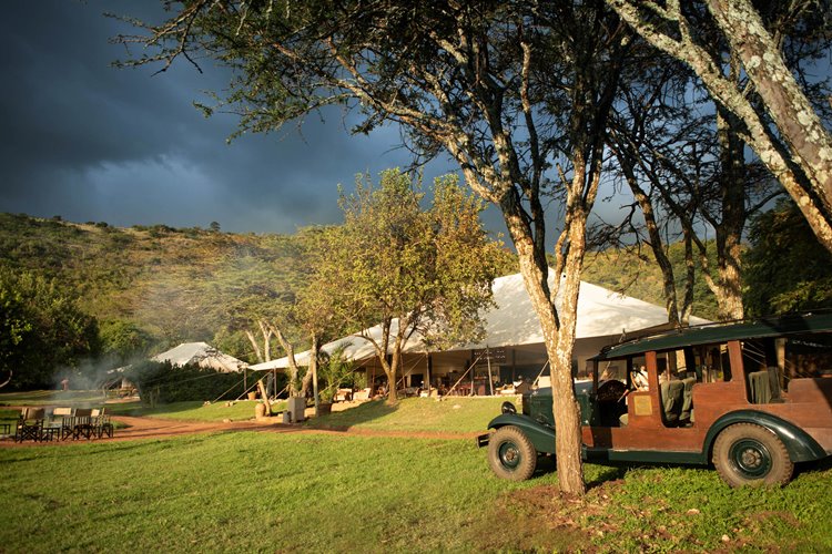1920's Cottar's Safari Camp en Masai Mara