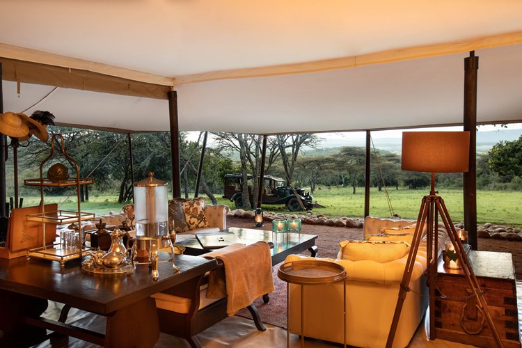 1920's Cottar's Safari Camp en Masai Mara
