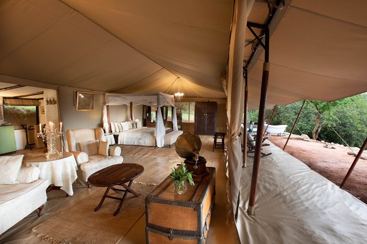 1920's Cottar's Safari Camp en Masai Mara