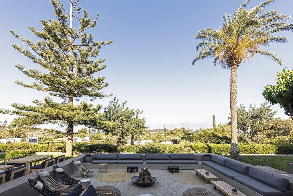 Minos Beach Art Hotel en Creta 