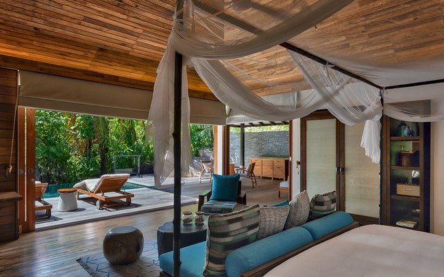 Six Senses Zil Pasyon en Isla Felicite