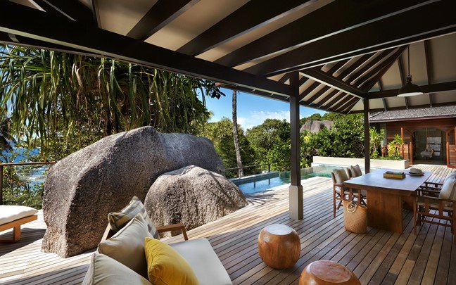 Six Senses Zil Pasyon en Isla Felicite