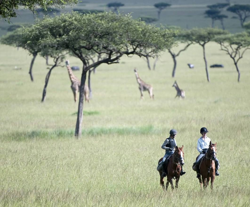 Safari a caballo en Masai Mara