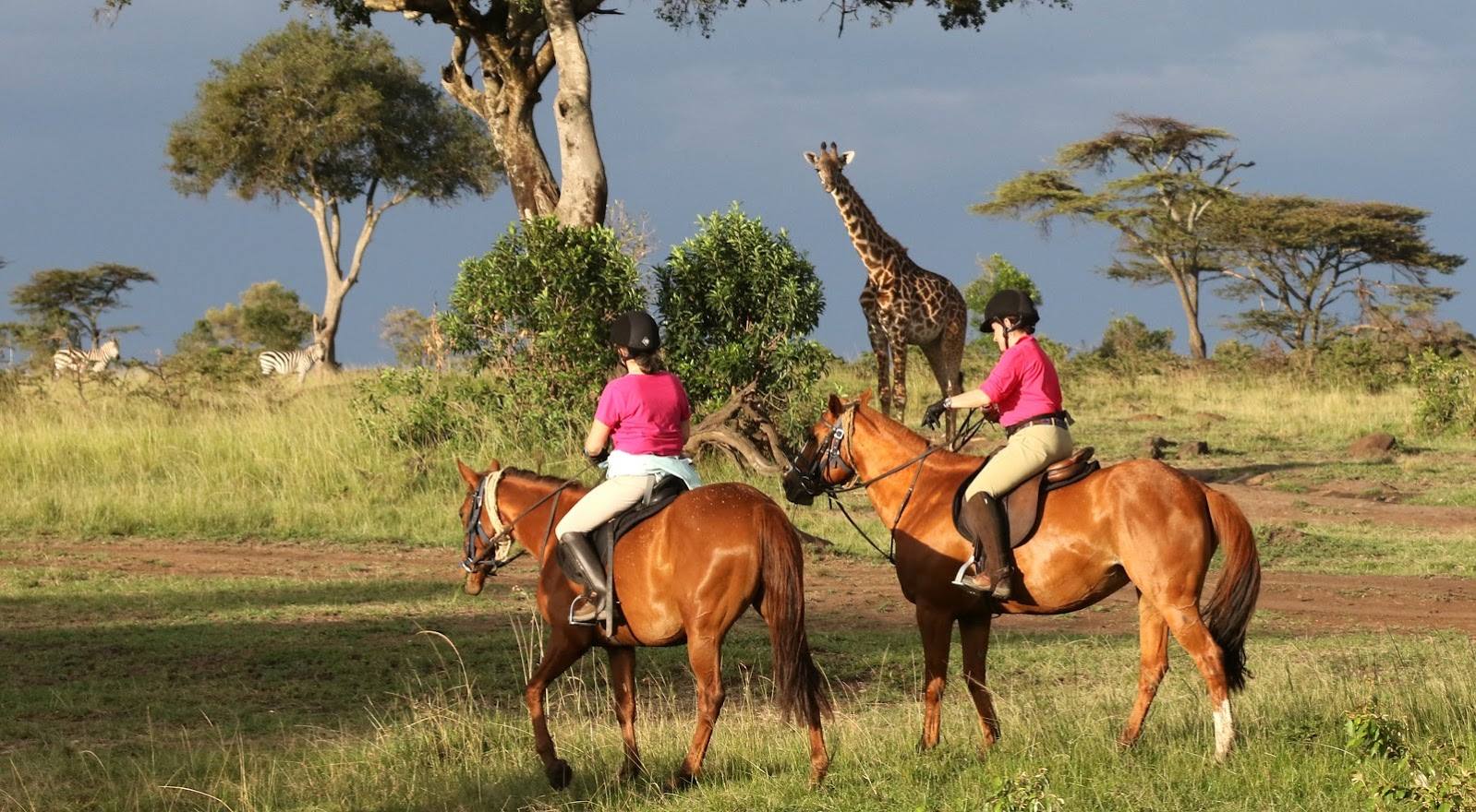 Safari a caballo en Masai Mara