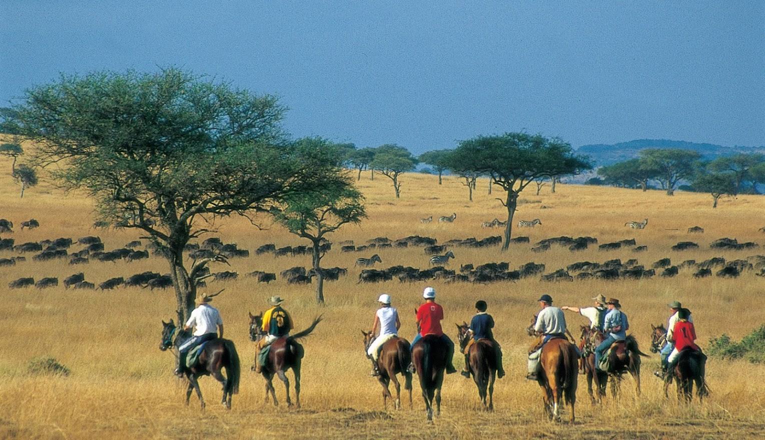 Safari a caballo en Masai Mara