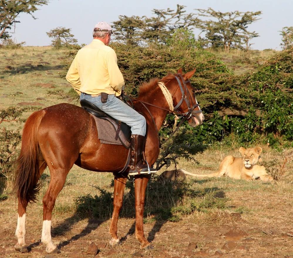 Safari a caballo en Masai Mara