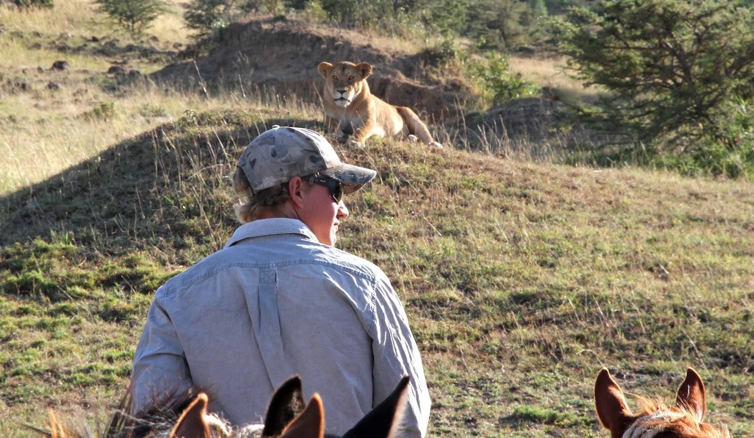 Safari a caballo en Masai Mara