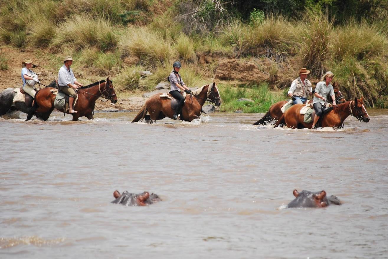 Safari a caballo en Masai Mara