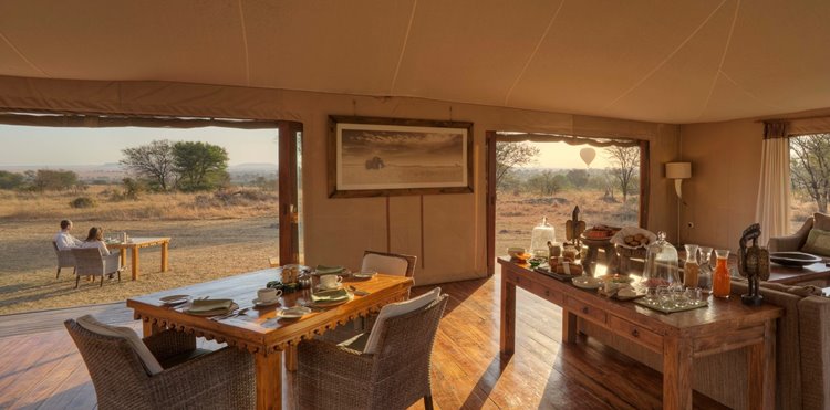 Sayari Camp en Serengeti