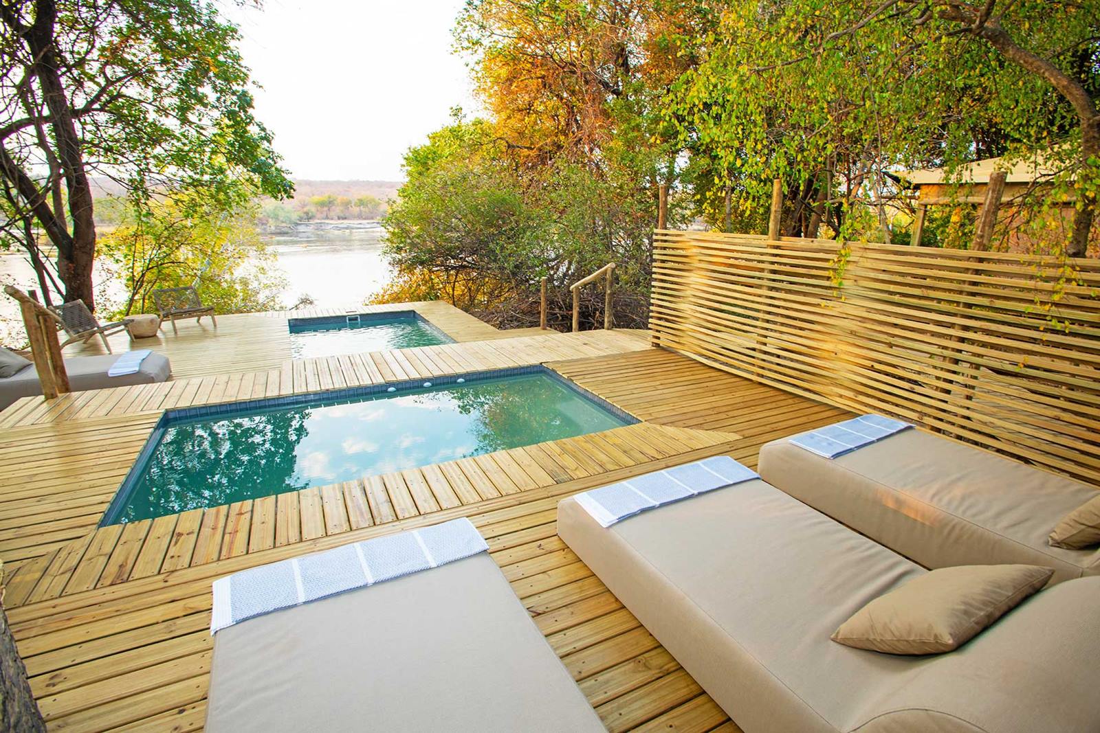 Tsowa Safari Island en Zambezi National Park