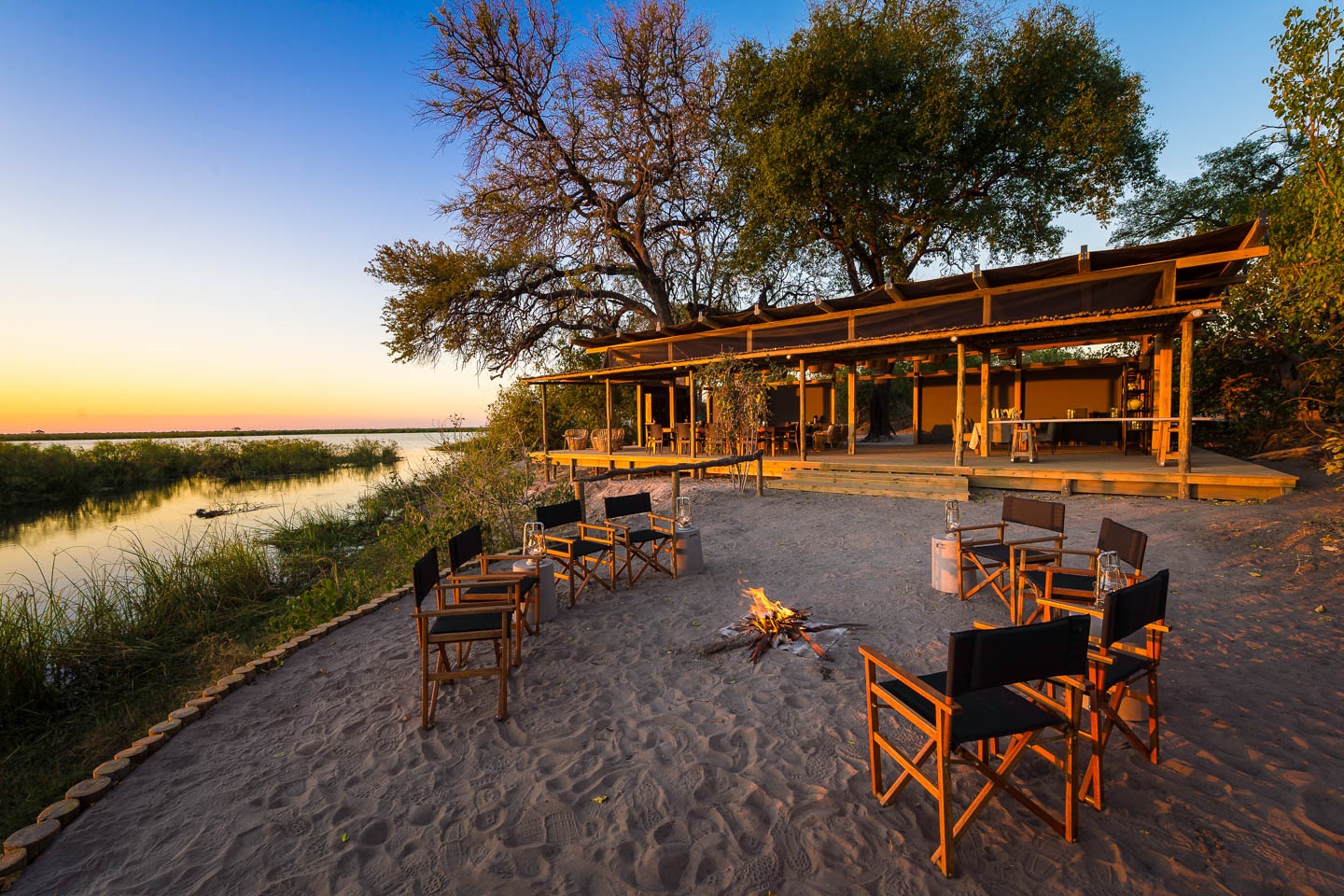 Linyati Tented Camp en su destino