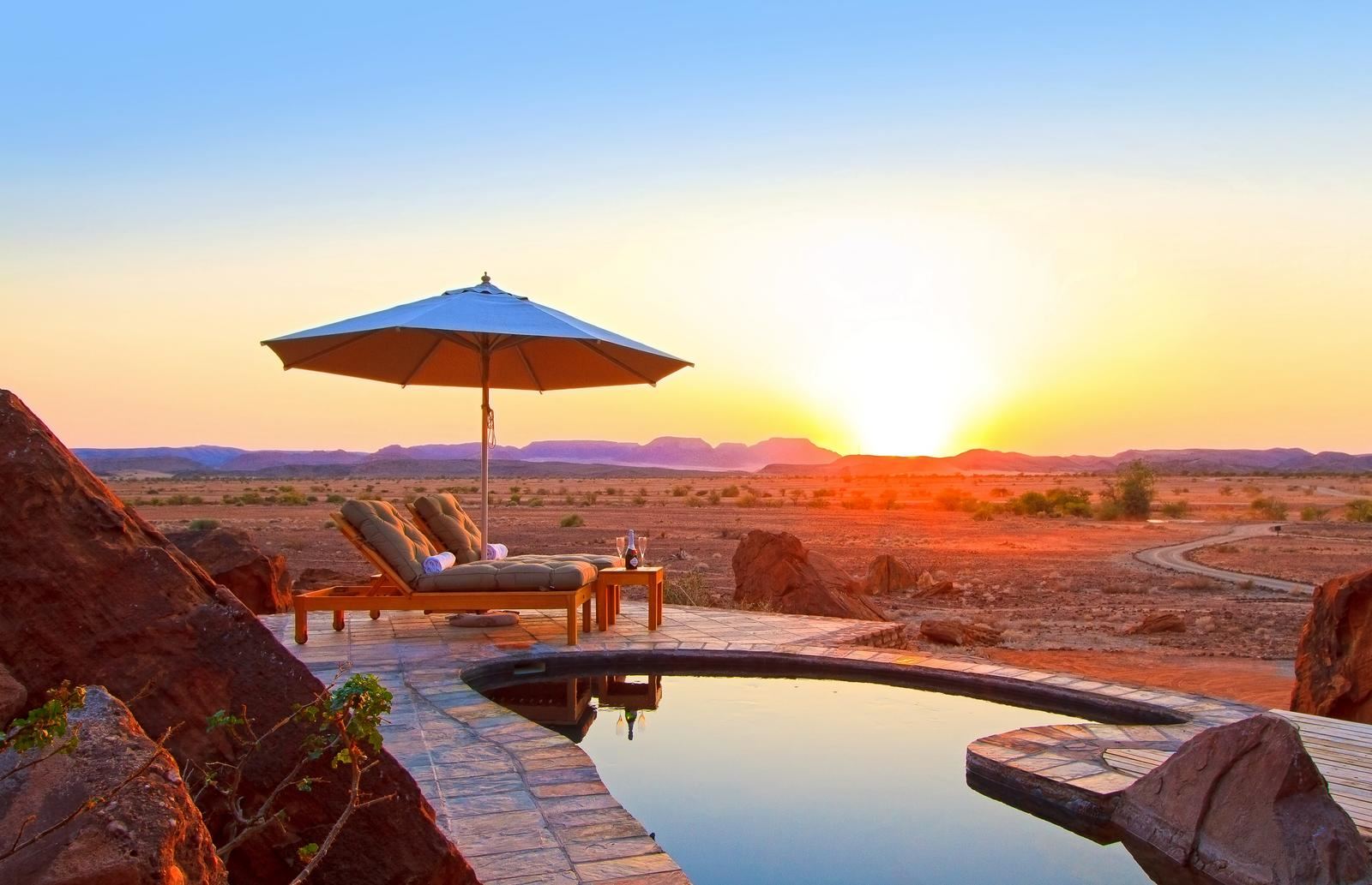 Twyfelfontein Country Lodge en su destino