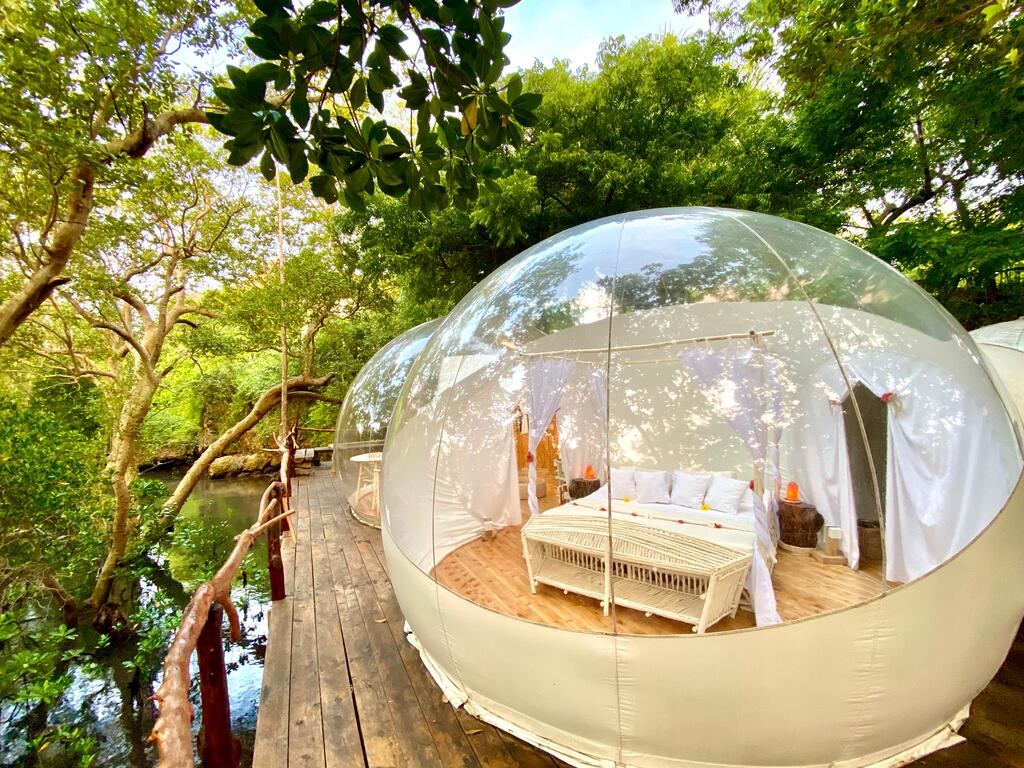 The Rock and Sea Bubble Ecolodge en Kenia