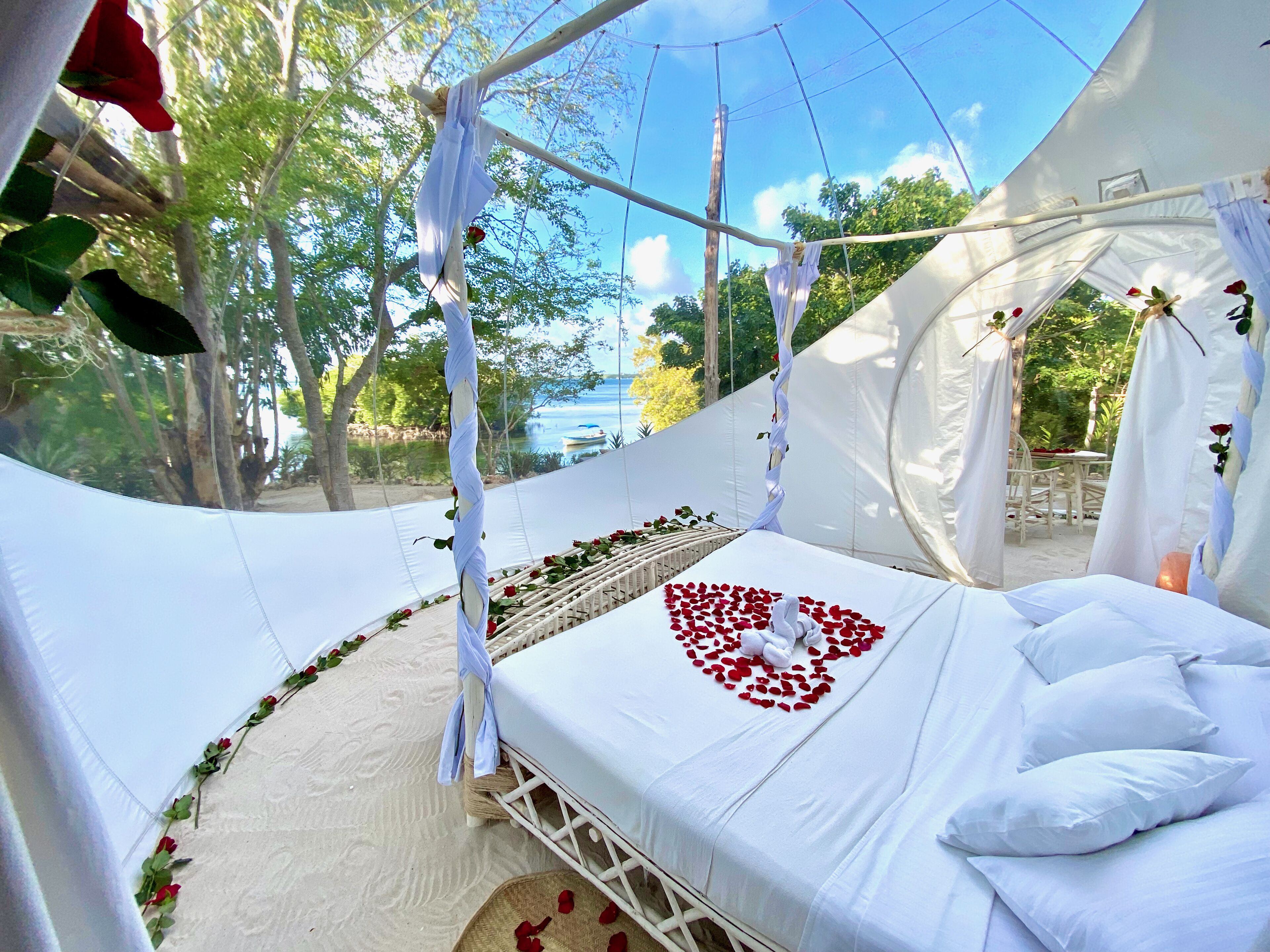 The Rock and Sea Bubble Ecolodge en Kenia