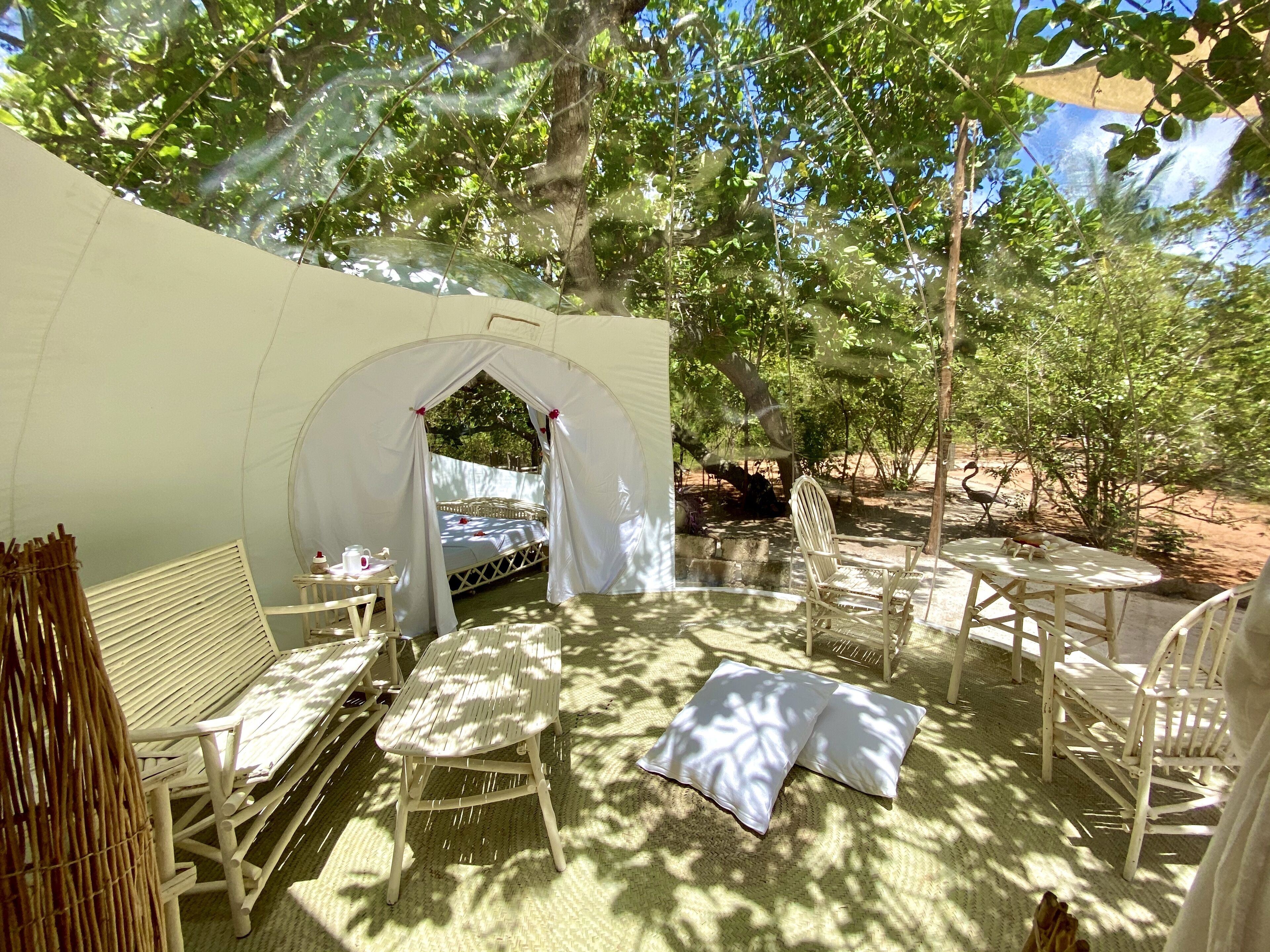 The Rock and Sea Bubble Ecolodge en Kenia