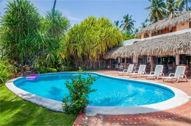 Villa privada en primera línea de playa en Las Terrenas