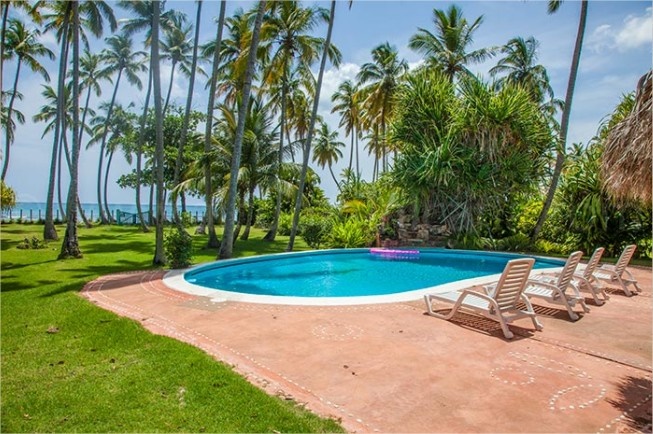 Villa privada en primera línea de playa en Las Terrenas