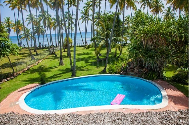Villa privada en primera línea de playa en Las Terrenas