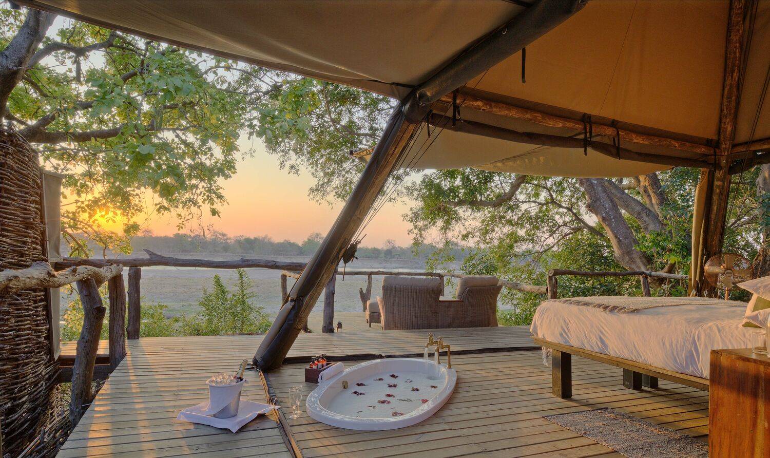 Luna de miel Luangwa Valley y Lower Zambezi diseñado por LAT.40