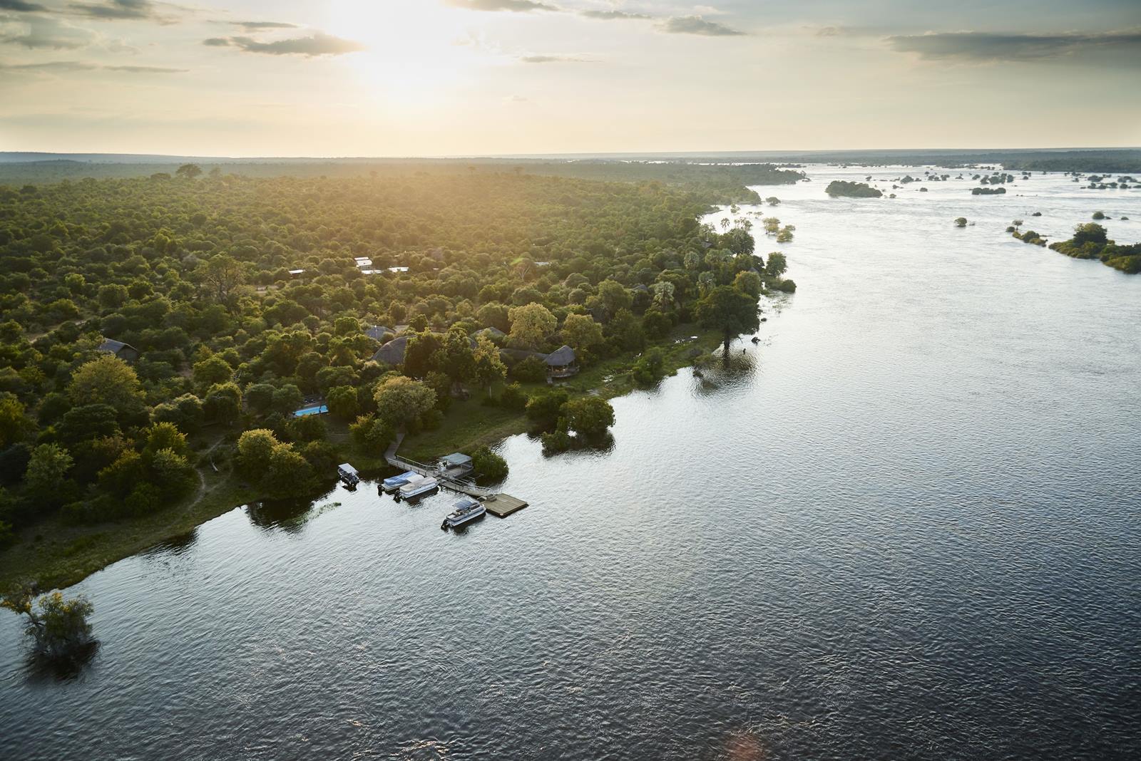 Victoria Falls River Lodge en Victoria Falls