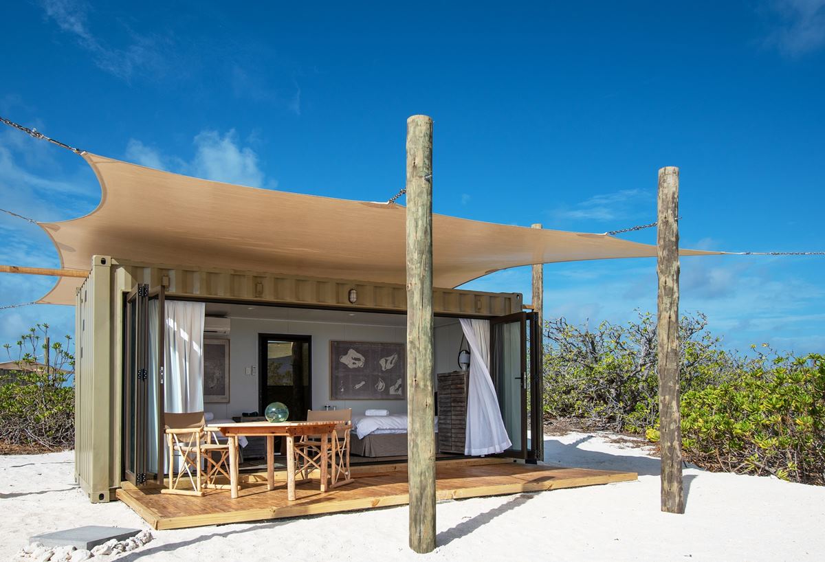 Cosmoledo Eco Pods en Seychelles