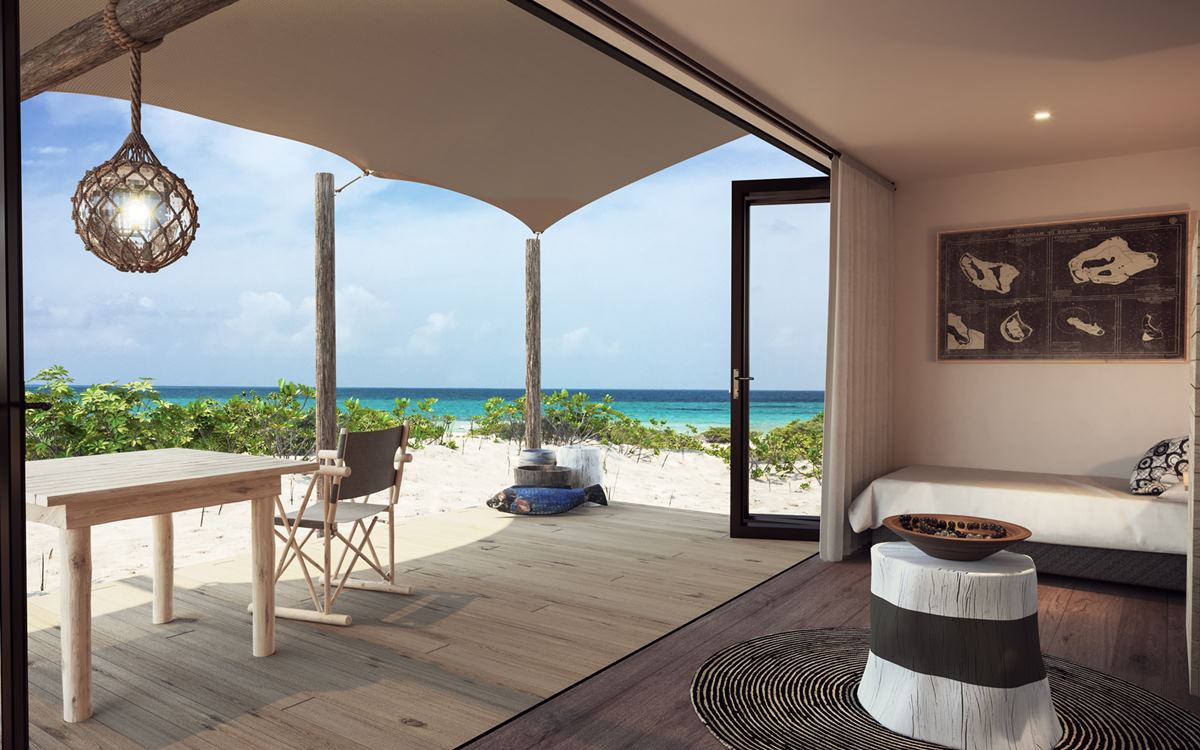 Cosmoledo Eco Pods en Seychelles