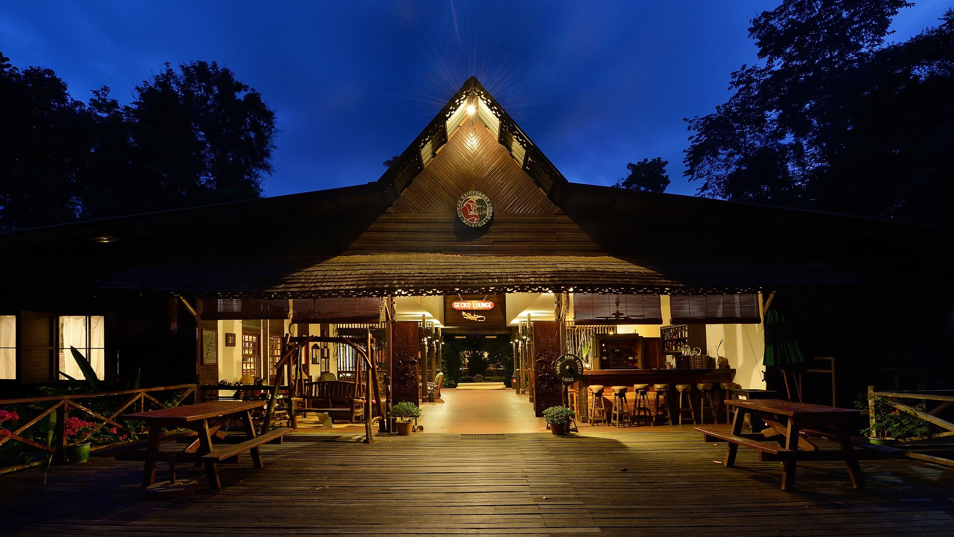 Sukau Rainforest Lodge en Malaysia