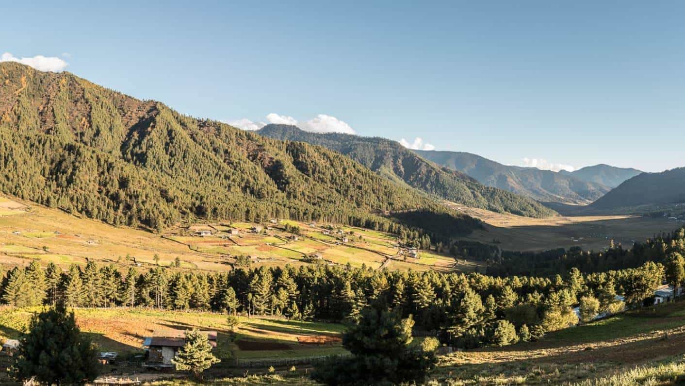 Gangtey Lodge en Butan