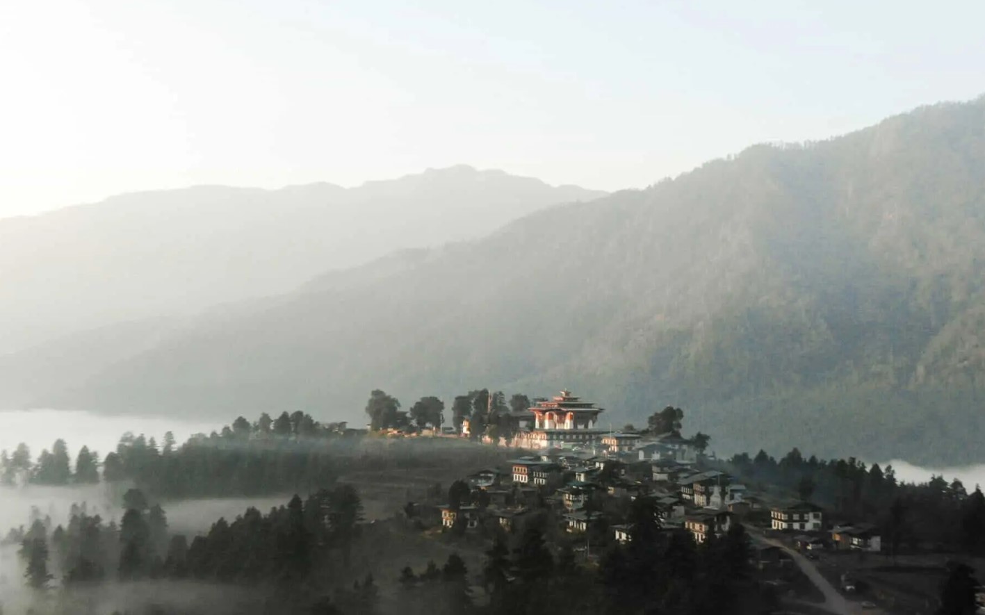Gangtey Lodge en Butan