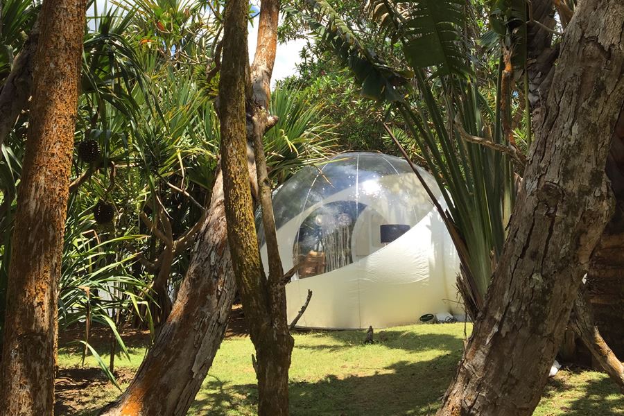 Bubble Lodge Ile aux Cerfs en Isla Mauricio