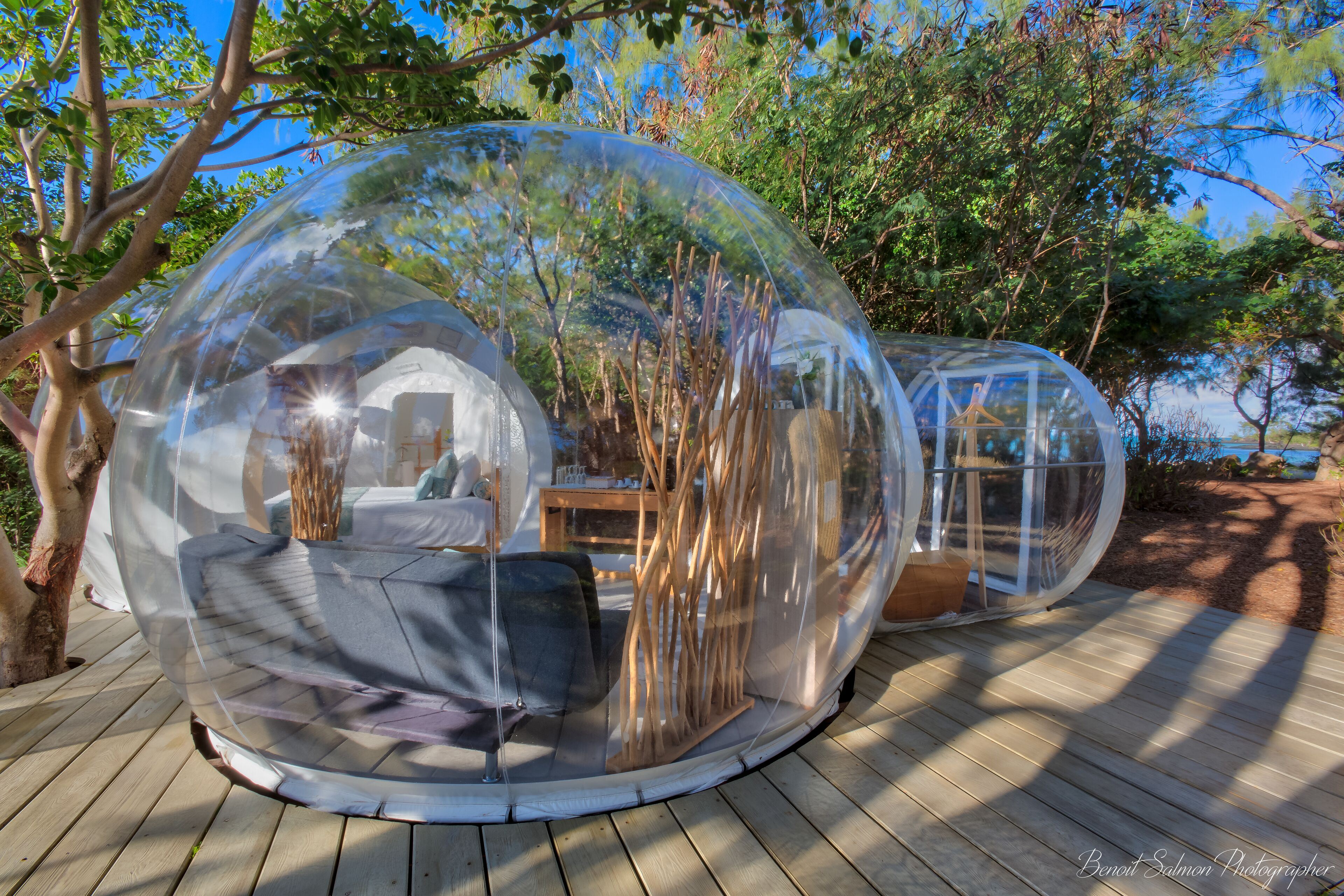 Bubble Lodge Ile aux Cerfs en Isla Mauricio