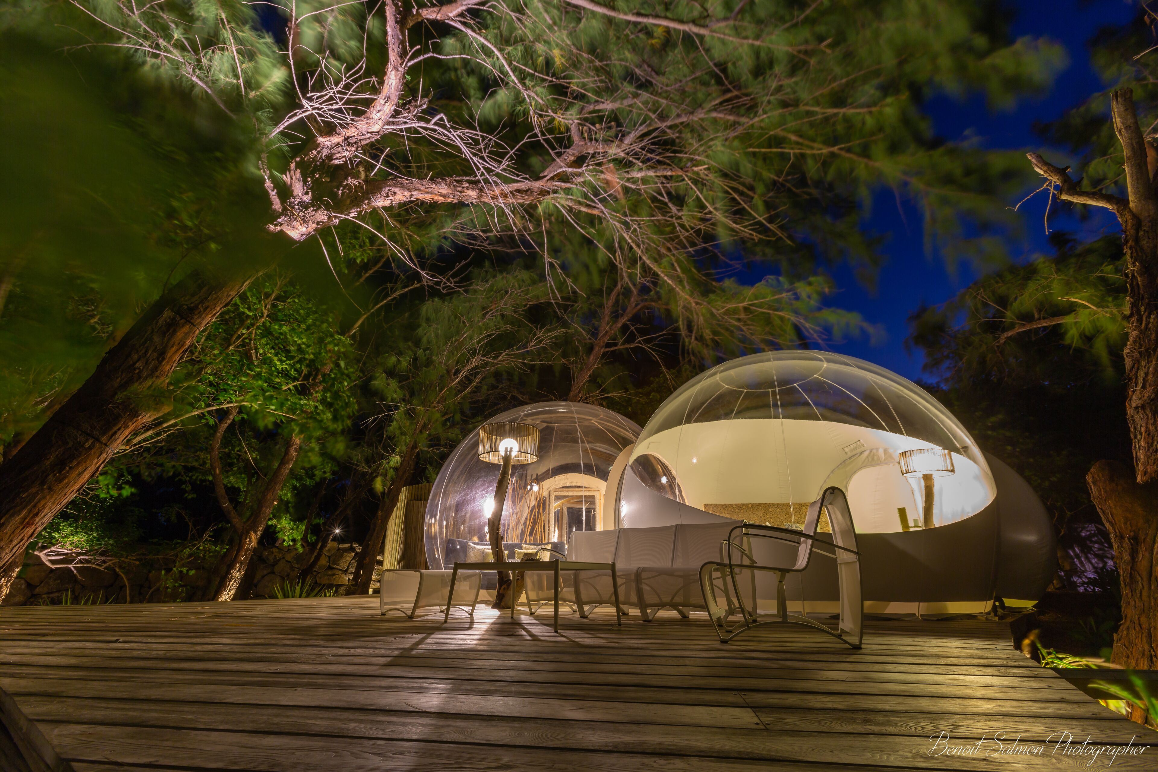 Bubble Lodge Ile aux Cerfs en Isla Mauricio