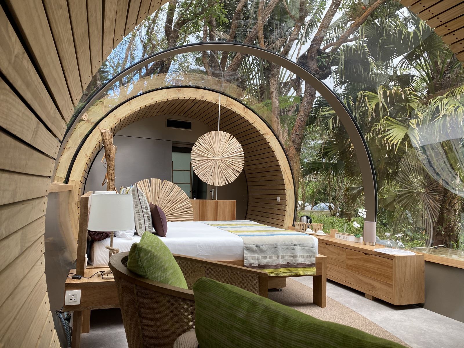 Bubble Lodge Ile aux Cerfs en Isla Mauricio
