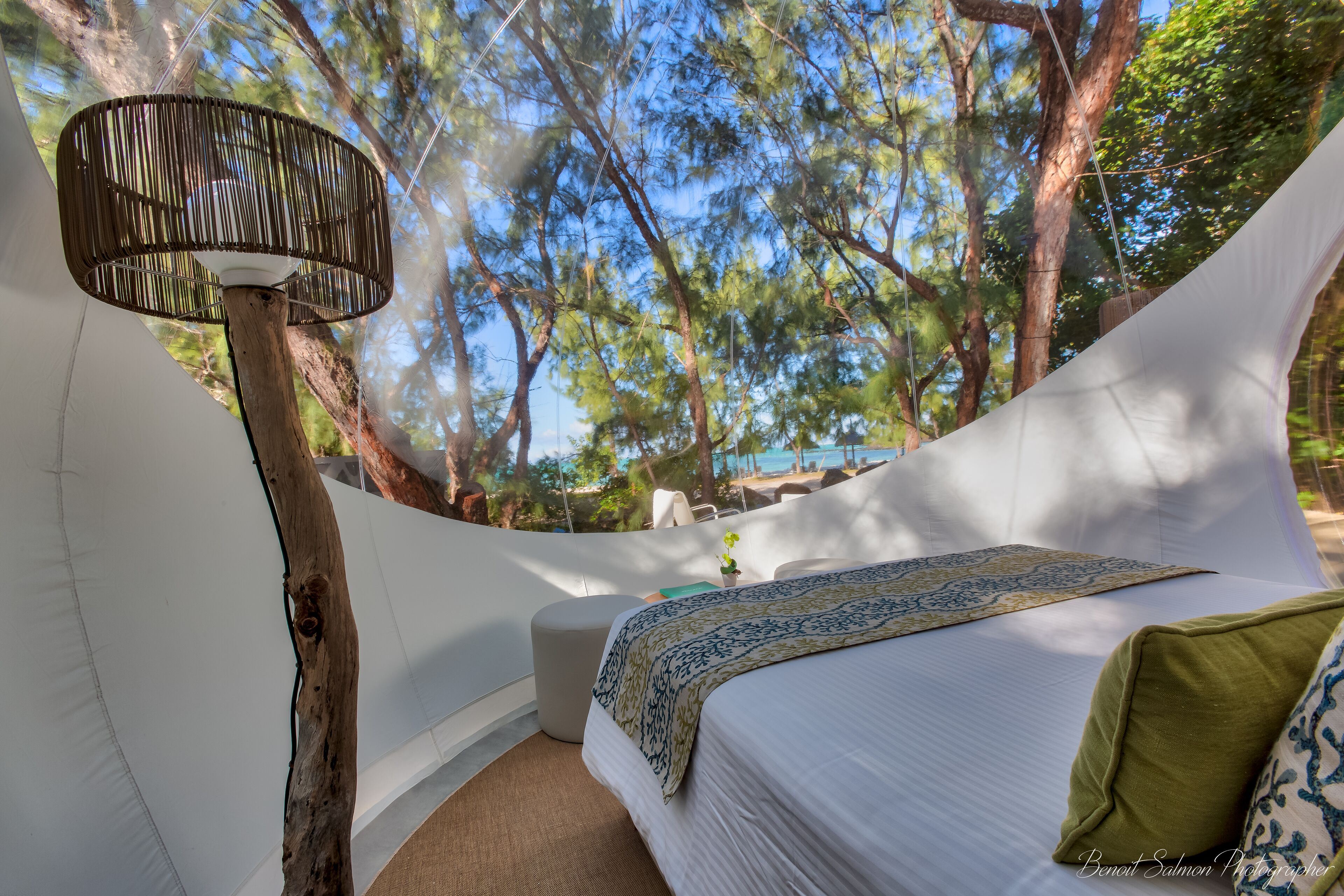 Bubble Lodge Ile aux Cerfs en Isla Mauricio