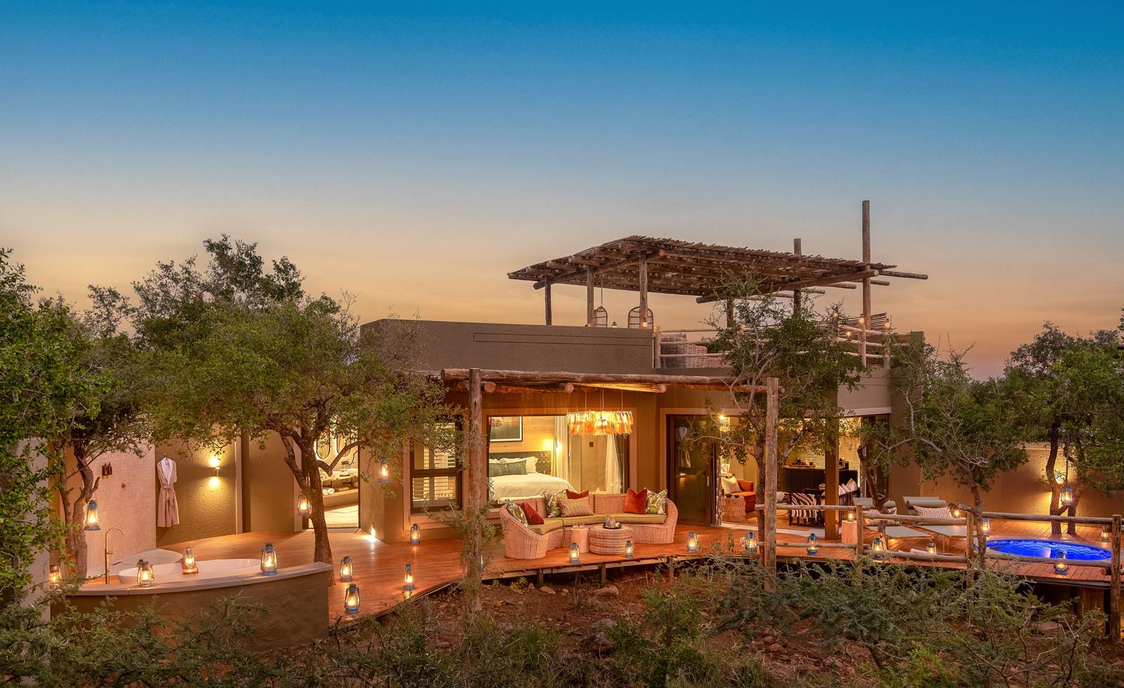 Lush Private Game Lodge en South Africa