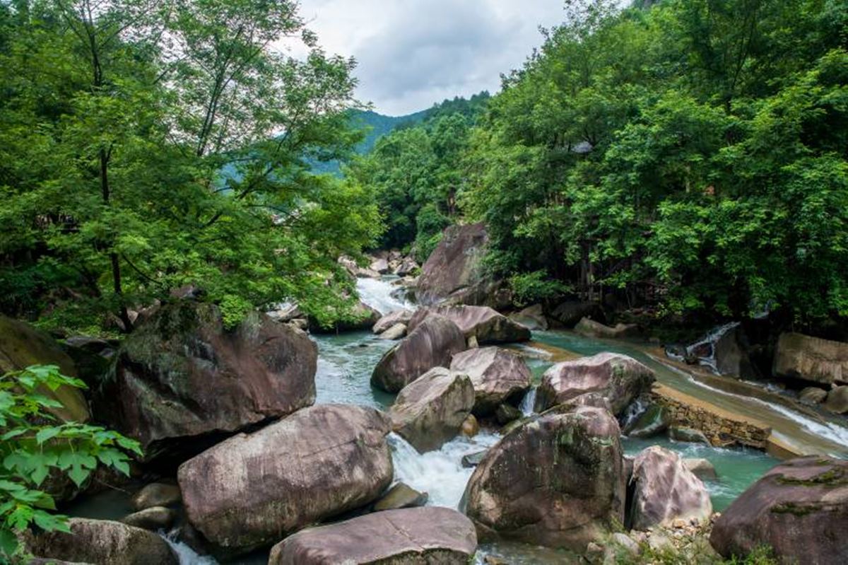 Wangxian valley resort en China