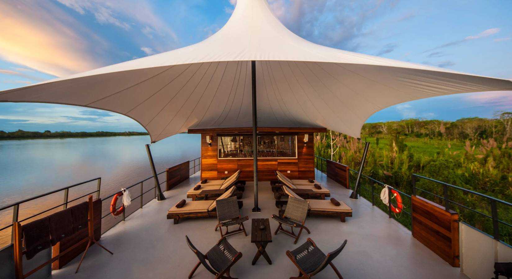 Aria Cruise - Aqua Expeditions en Amazonas