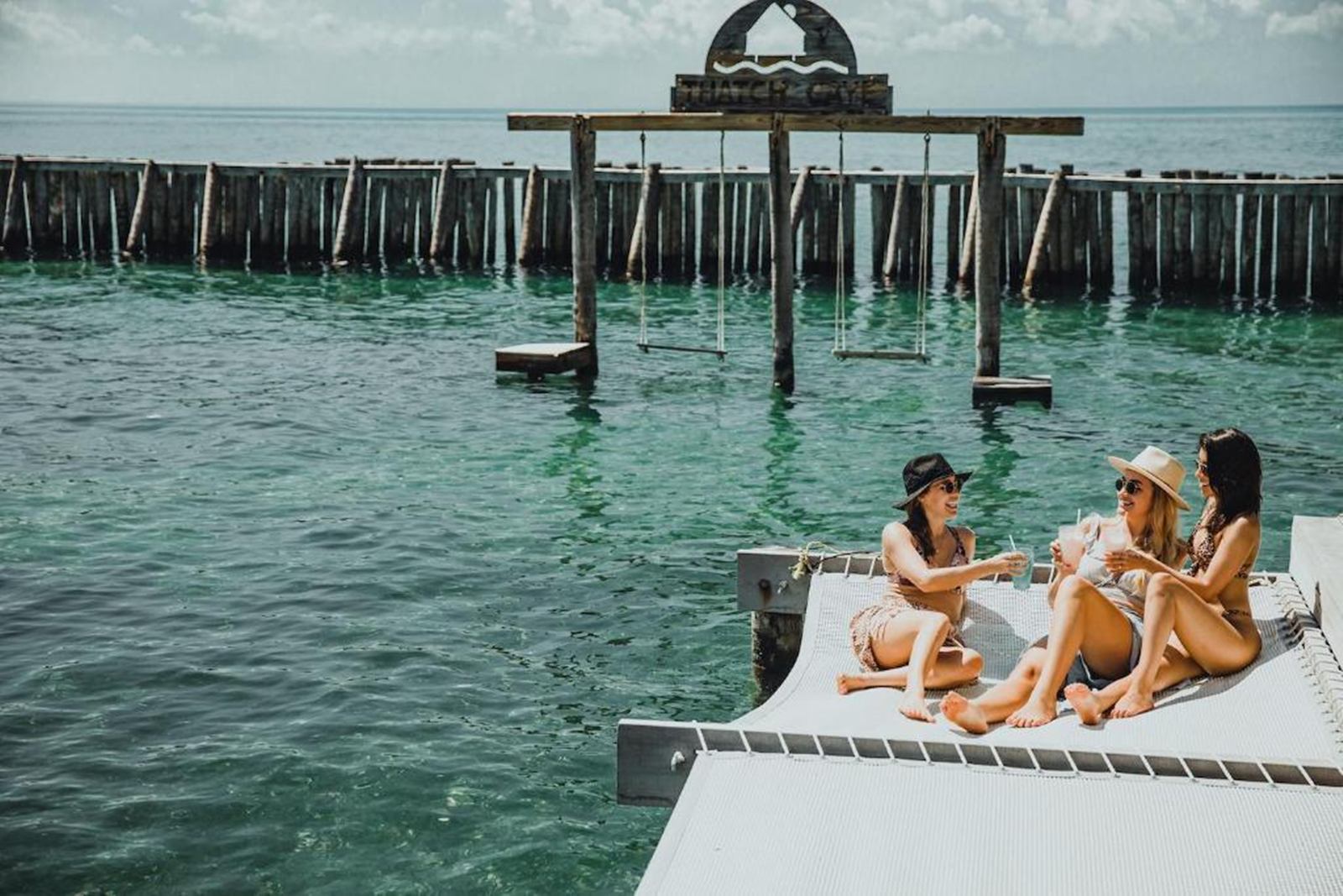 Thatch Caye Resort en Belize