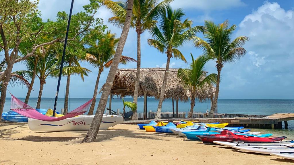 Thatch Caye Resort en Belize