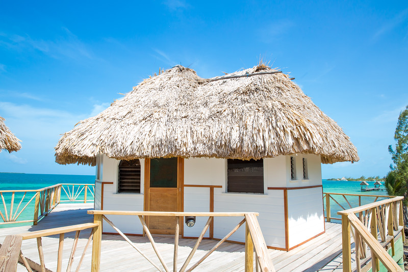 Thatch Caye Resort en Belize