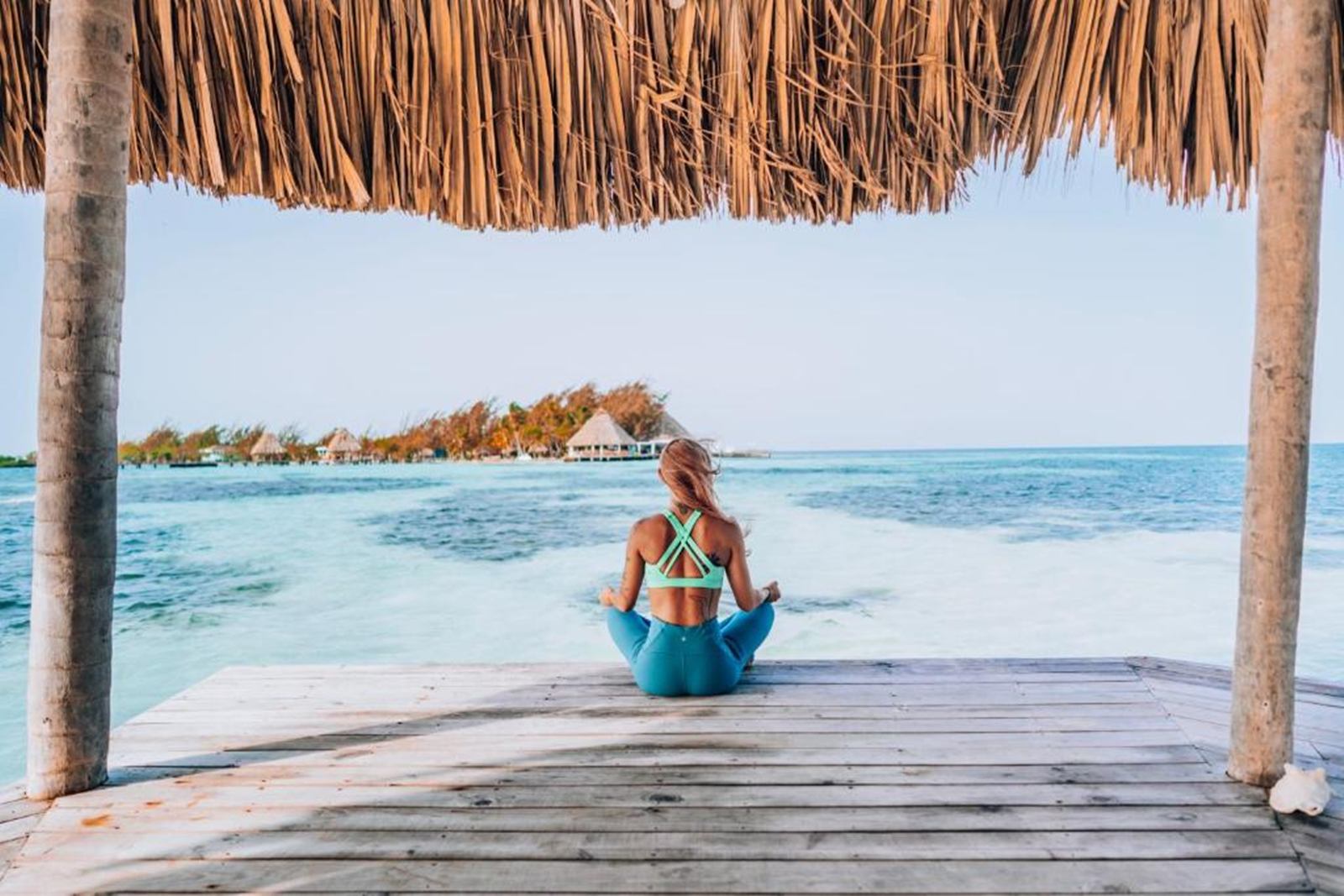 Thatch Caye Resort en Belize