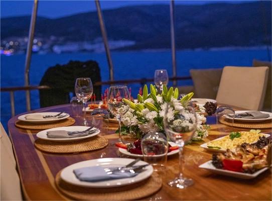 Goleta (30 metros) en Bodrum