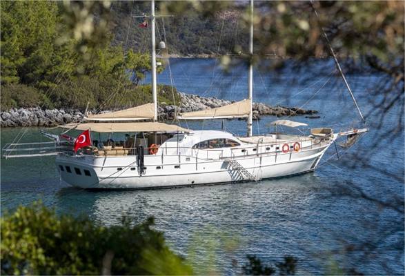 Goleta (30 metros) en Bodrum