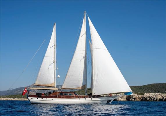 Goleta (32 metros) en Bodrum
