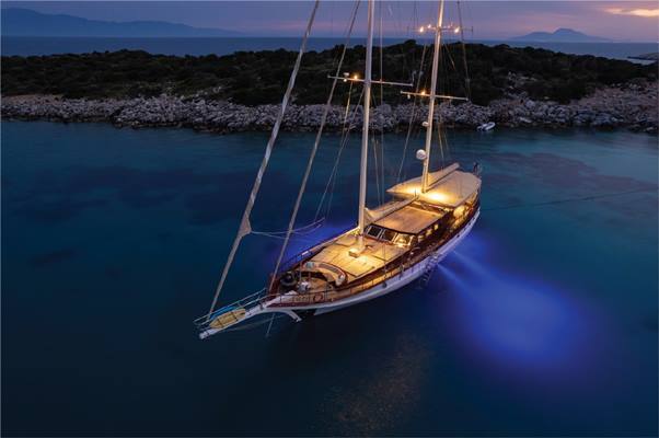 Goleta (32 metros) en Bodrum