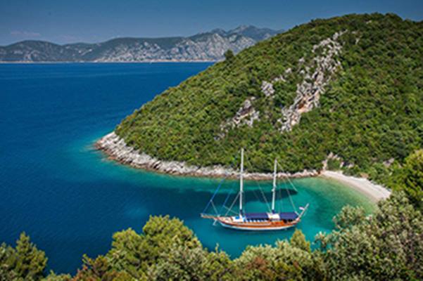 Goleta (32 metros) en Bodrum