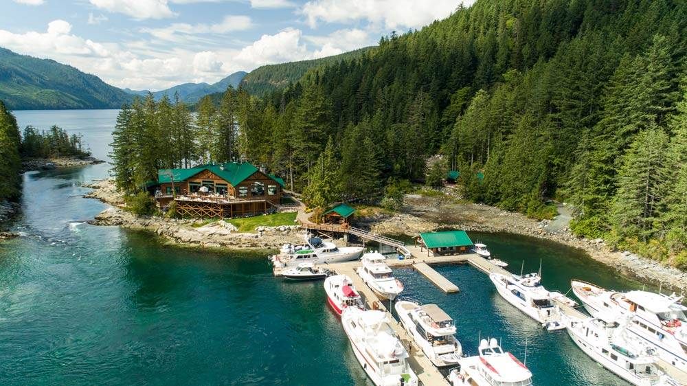 Dent Island Lodge en Canada